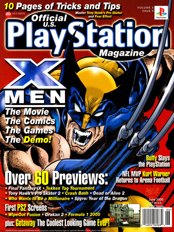 Official U.S. PlayStation Magazine Issue 033 (June 2000) cover
